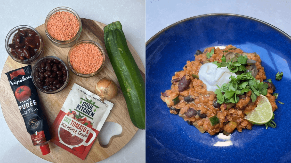 Smoky Lentil & Bean Chilli Recipe