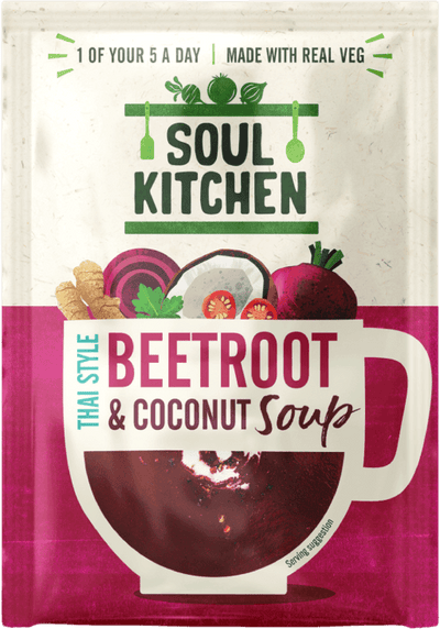 Thai Style Beetroot & Coconut Soup